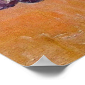 Vincent Van Gogh - Still Life - Japanische Vase Poster (Ecke)