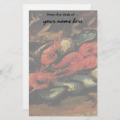 Vincent van Gogh - Still Life Mussels und Shrimp Briefpapier (Vorne/Hinten)
