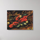 Vincent van Gogh - Still Life Mussels und Shrimp Leinwanddruck (Vorderseite)