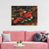 Vincent van Gogh - Still Life Mussels und Shrimp Leinwanddruck (Insitu (Wohnzimmer))