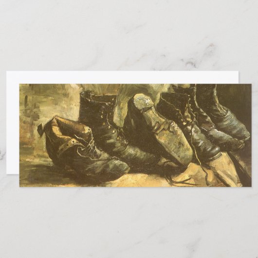 Vincent van Gogh - Still Life Three Pairs of Shoes (Vorne/Hinten)