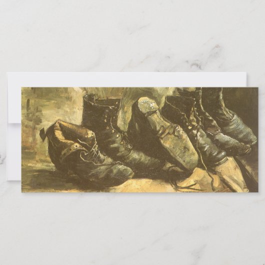 Vincent van Gogh - Still Life Three Pairs of Shoes (Vorderseite)