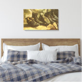 Vincent van Gogh - Still Life Three Pairs of Shoes Leinwanddruck (Insitu (Schlafzimmer))