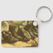 Vincent van Gogh - Still Life Three Pairs of Shoes Schlüsselanhänger (Vorderseite)