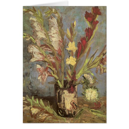 Vincent van Gogh - Still Life Vase mit Gladioli (Vorne)