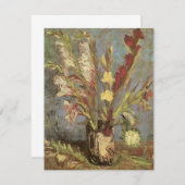 Vincent van Gogh - Still Life Vase mit Gladioli (Vorne/Hinten)