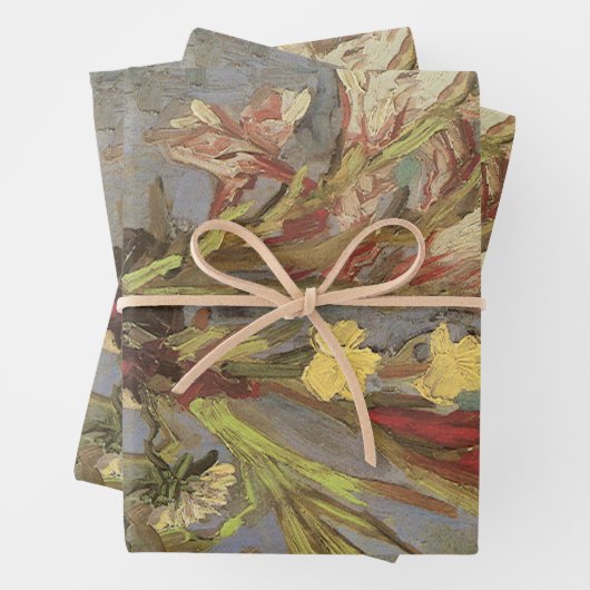Vincent van Gogh - Still Life Vase mit Gladioli Geschenkpapier Set (Beispiel)
