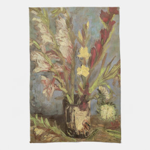 Vincent van Gogh - Still Life Vase mit Gladioli Handtuch
