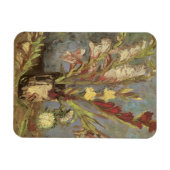 Vincent van Gogh - Still Life Vase mit Gladioli Magnet (Horizontal)