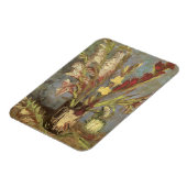 Vincent van Gogh - Still Life Vase mit Gladioli Magnet (Linke Seite)