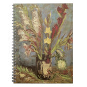 Vincent van Gogh - Still Life Vase mit Gladioli Notizblock (Vorderseite)