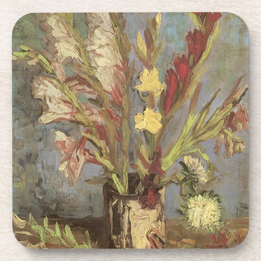 Vincent van Gogh - Still Life Vase mit Gladioli Untersetzer (Vorderseite)