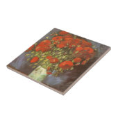 Vincent van Gogh Still Life Vase mit roten Pfoten Fliese (Seite)