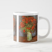 Vincent van Gogh Still Life Vase mit roten Pfoten Jumbo-Tasse (Rechts)