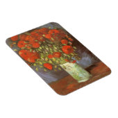 Vincent van Gogh Still Life Vase mit roten Pfoten Magnet (Rechte Seite)