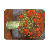 Vincent van Gogh Still Life Vase mit roten Pfoten Magnet (Horizontal)
