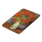 Vincent van Gogh Still Life Vase mit roten Pfoten Magnet (Linke Seite)