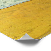 Vincent van Gogh Still Life Vase mit Sonnenblumen Poster (Ecke)