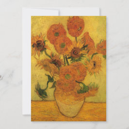 Vincent van Gogh Still Life Vase w 15 Sonnenblumen