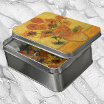 Vincent van Gogh Still Life Vase w 15 Sonnenblumen Puzzle<br><div class="desc">Stillleben: Vase mit fünfzehn Sonnenblumen von Vincent van Gogh ist eine Vintage Kunst Post-Impressionismus Natur noch Leben Blumenmalerei. Ein Teil einer Reihe von Naturgemälden mit einem Blumenstrauß aus gelben und orangefarbenen Blume aus einem Sommergarten. Über den Künstler: Vincent Willem van Gogh (1853-1890) war einer der berühmtesten postimpressionistischen Maler seiner Zeit....</div>