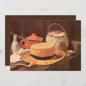 Vincent van Gogh - Still Life w Yellow Straw Hat (Vorne/Hinten)
