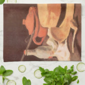 Vincent van Gogh - Still Life w Yellow Straw Hat Geschirrtuch (Gefaltet)