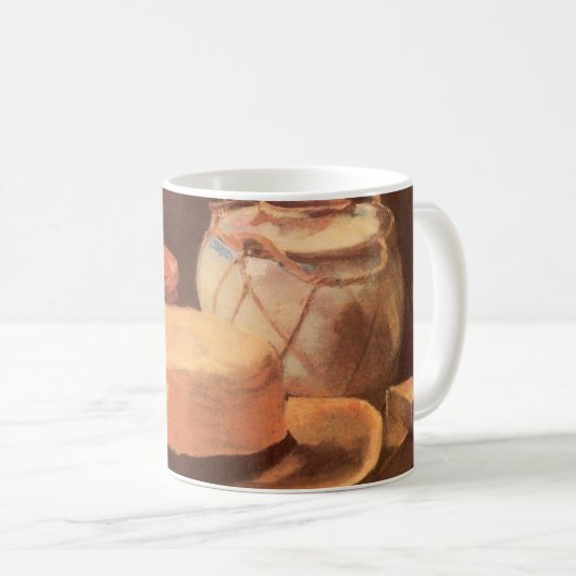 Vincent van Gogh - Still Life w Yellow Straw Hat Kaffeetasse (VorderseiteRechts)