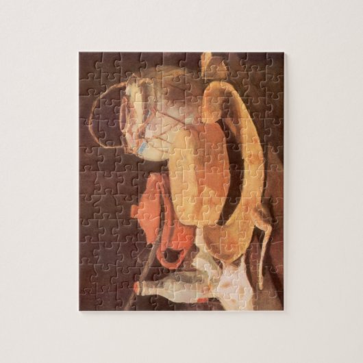 Vincent van Gogh - Still Life w Yellow Straw Hat Puzzle (Vertikal)