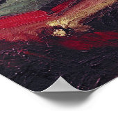 Vincent van Gogh | Still Life with Flowers, c.1886 Poster (Ecke)