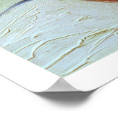 Vincent van Gogh Still Life with Thistles, 1890 Poster (Ecke)