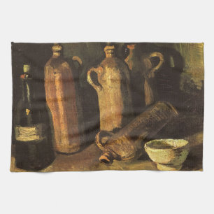 Vincent van Gogh - Stilleben mit 4 Steinkrügen Geschirrtuch