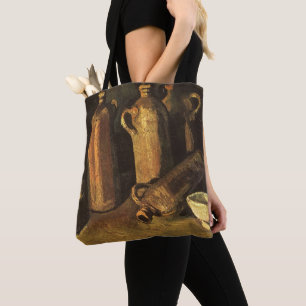 Vincent van Gogh - Stilleben mit 4 Steinkrügen Tasche