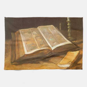 Vincent van Gogh - Stilleben mit Bibel Geschirrtuch