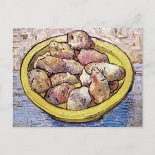 Vincent Van Gogh - Stillleben Kartoffeln Fine Art Postkarte