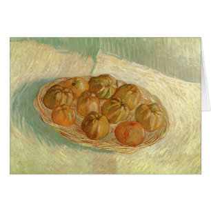 Vincent van Gogh - Stillleben Korb mit Äpfeln