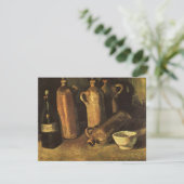 Vincent van Gogh - Stillleben mit 4 Steinflaschen (Stehend Vorderseite)