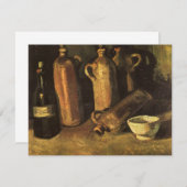 Vincent van Gogh - Stillleben mit 4 Steinflaschen (Vorne/Hinten)