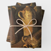 Vincent van Gogh - Stillleben mit 4 Steinflaschen Geschenkpapier Set (Beispiel)
