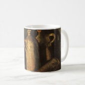 Vincent van Gogh - Stillleben mit 4 Steinflaschen Kaffeetasse (VorderseiteRechts)