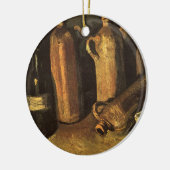 Vincent van Gogh - Stillleben mit 4 Steinflaschen Keramikornament (Links)