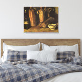 Vincent van Gogh - Stillleben mit 4 Steinflaschen Leinwanddruck (Insitu (Schlafzimmer))