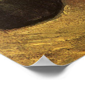 Vincent van Gogh - Stillleben mit 4 Steinflaschen Poster (Ecke)