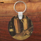 Vincent van Gogh - Stillleben mit 4 Steinflaschen Schlüsselanhänger (Vorderseite)