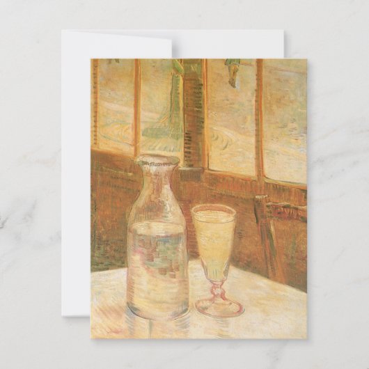 Vincent van Gogh - Stillleben mit Absinth (Vorderseite)