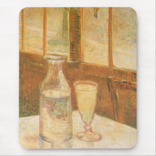 Vincent van Gogh - Stillleben mit Absinth Mousepad