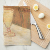 Vincent van Gogh - Stillleben mit Absinthe Geschirrtuch (Viertel Falte)
