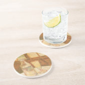 Vincent van Gogh - Stillleben mit Absinthe Getränkeuntersetzer (Seite)