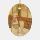 Vincent van Gogh - Stillleben mit Absinthe Keramik Ornament (Vorne)