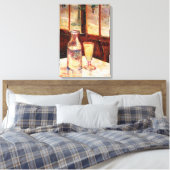 Vincent Van Gogh - Stillleben mit Absinthe Leinwanddruck (Insitu (Schlafzimmer))