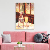 Vincent Van Gogh - Stillleben mit Absinthe Leinwanddruck (Insitu (Wohnzimmer))
